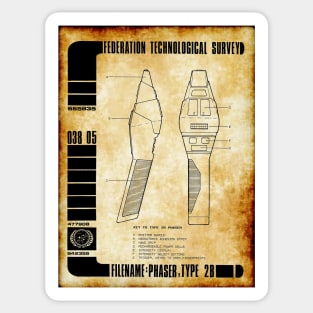 Federation Technological Survey Landing Party Weapon Sticker